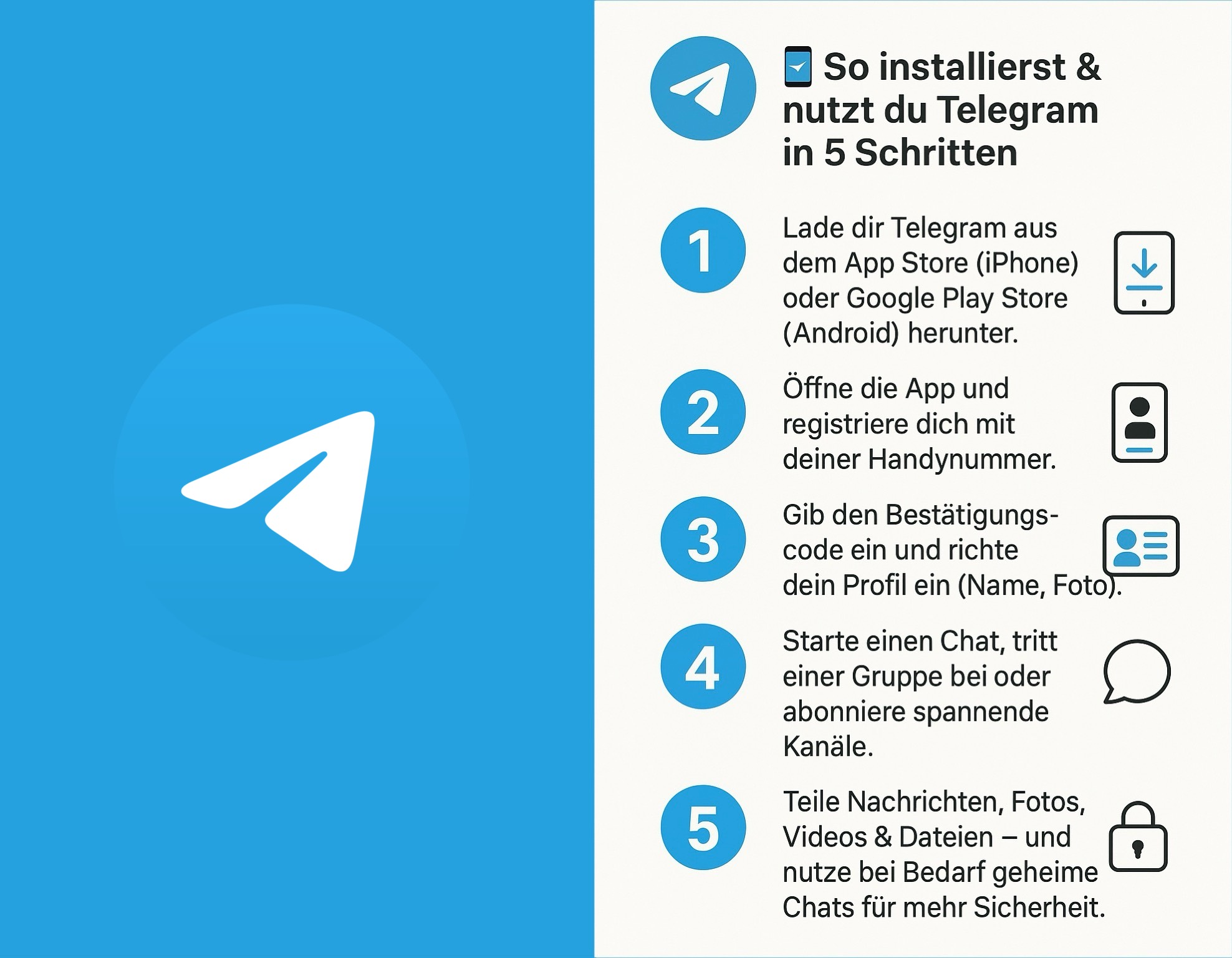 Telegram Messenger – Installation und Nutzung